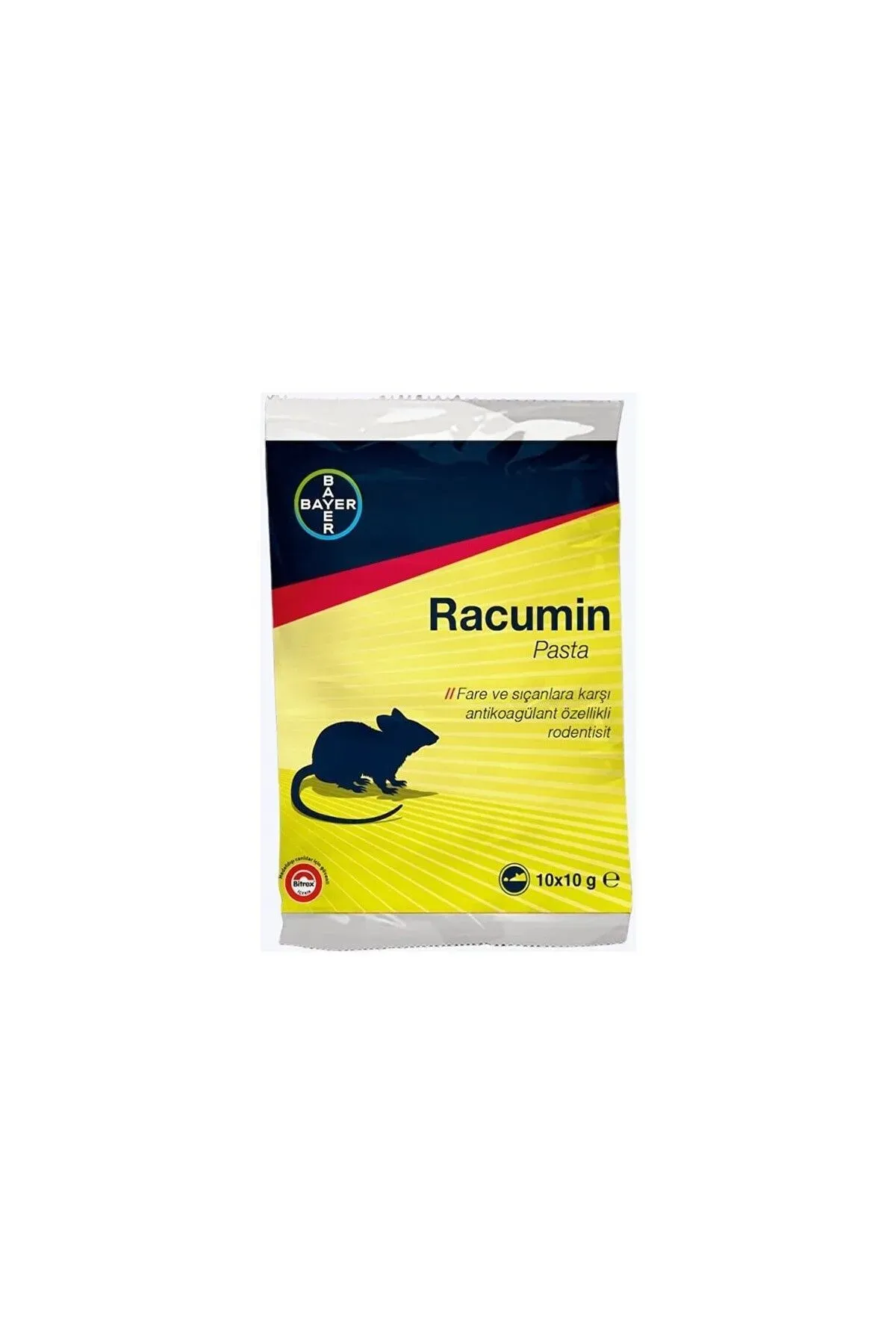 Bayer Racumin Pasta Fare Ilacı Fare Zehiri Fare Yemi Sıçan Zehiri 100 gr