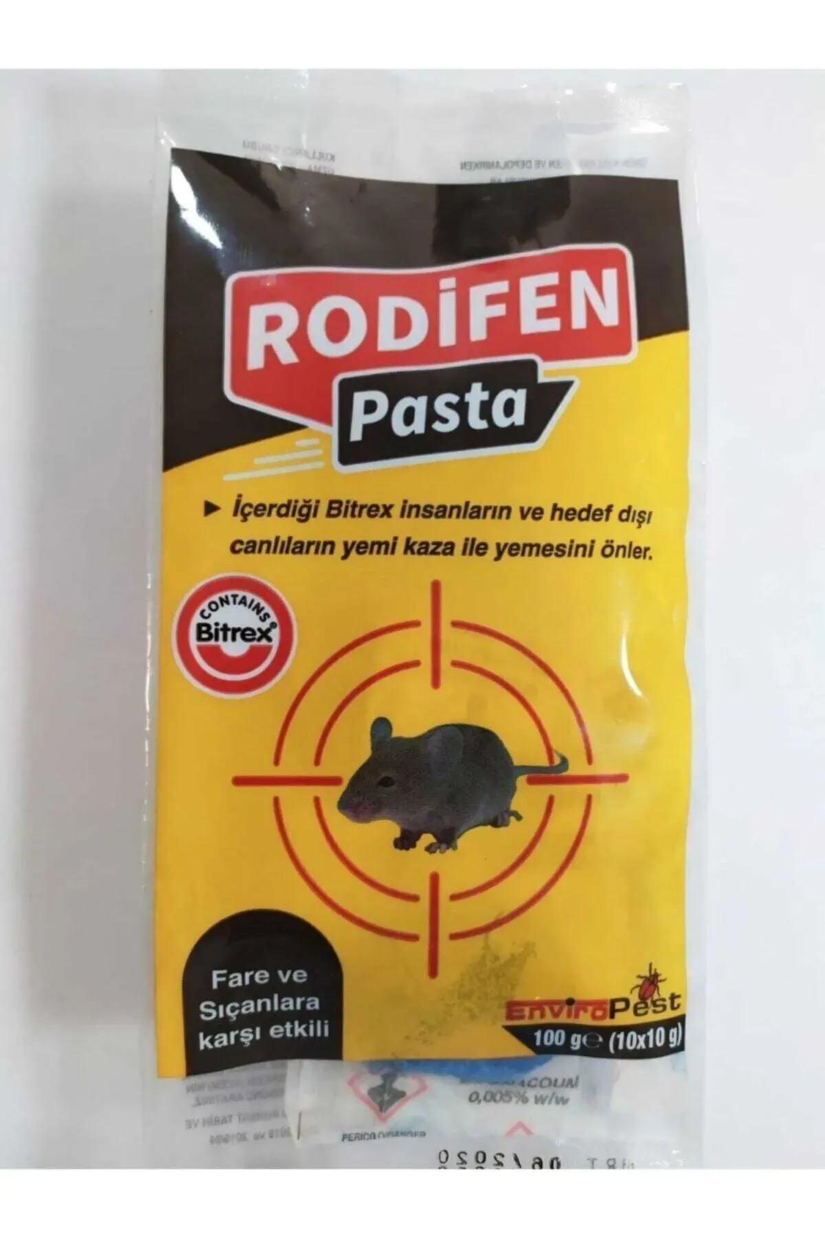 Genel Markalar Fare Zehiri Rodifen Pasta 100 gr