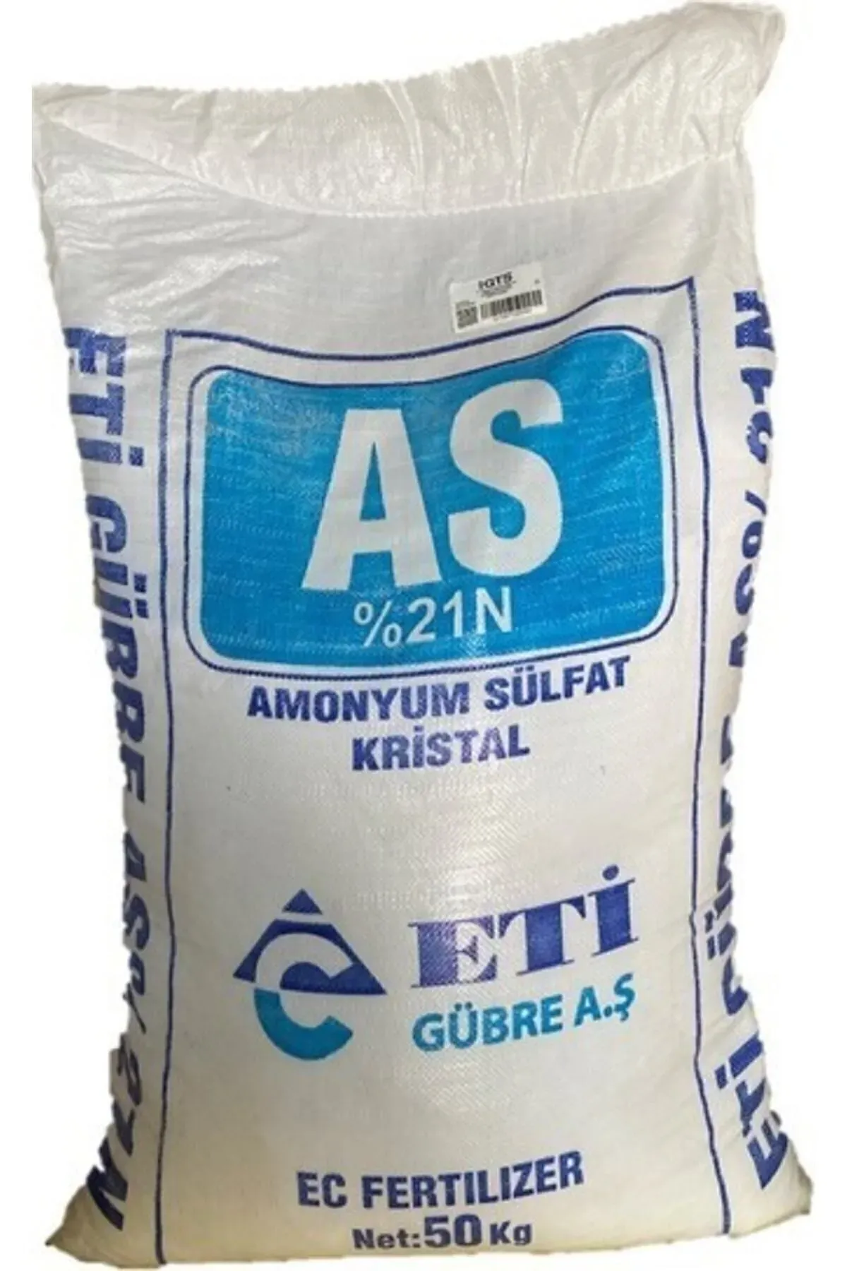 As Eti Şeker Gübre Amonyüm Sulfat %21 Azot Kükürt Bitki Geliştiren Ağaç Çiçek Üst Çim Gübresi 1 Kg