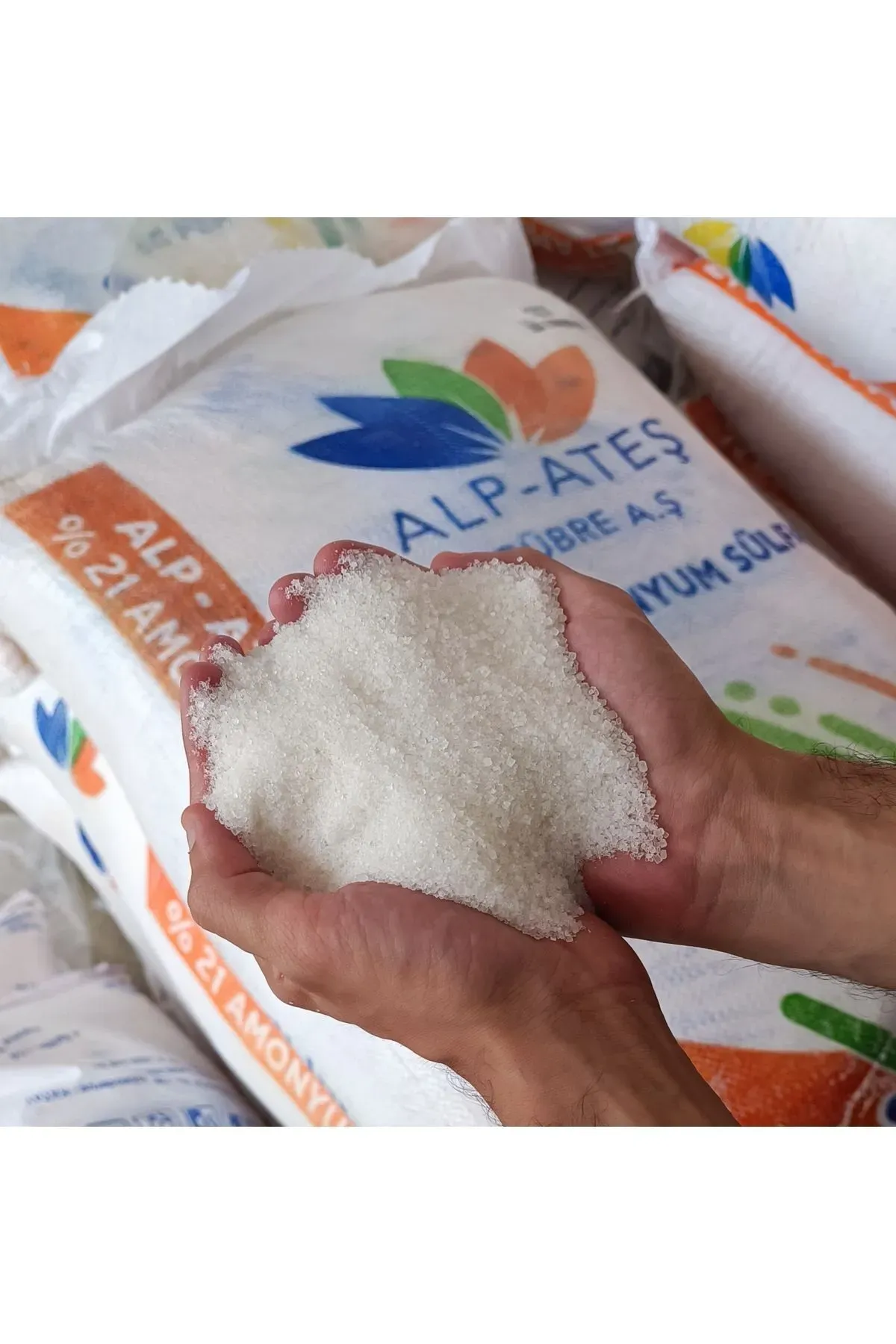 Alp Ateş Gübre Şeker Gübresi %21 Amonyum Sülfat - 3 Kg