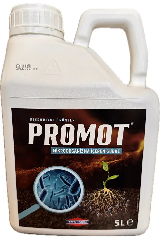 Safa Tarım PROMOT MİKROBİYAL MİKROORGANİZMA CANLI ORGANİZMA BACİLLUS SUBTİLİS 5 LT