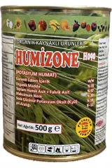 Safa Tarım Humiazone Hümik Asit + Fülvik Asit %67 %100 Doğal Potasyum humat 500 gr