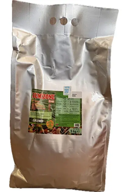 Safa Tarım Humizone Hümik asit + Fülvik asit %70 %100 Doğal Potasyum Humat 5 Kg