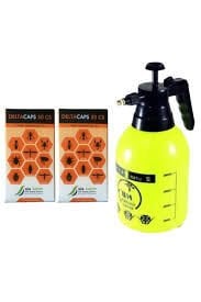 Toz Böceği Tesbih Böceği Tahtakurdu Ilacı/deltacaps 50cs 25ml 2xadet/2lt Ilaçlama Pomp.