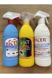 Biçer 3 lü Set Bit-Pire-Kene-Sinek-Karınca İlacı
