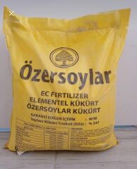 Özersoylar Toz Elementel Kükürt 25 kg